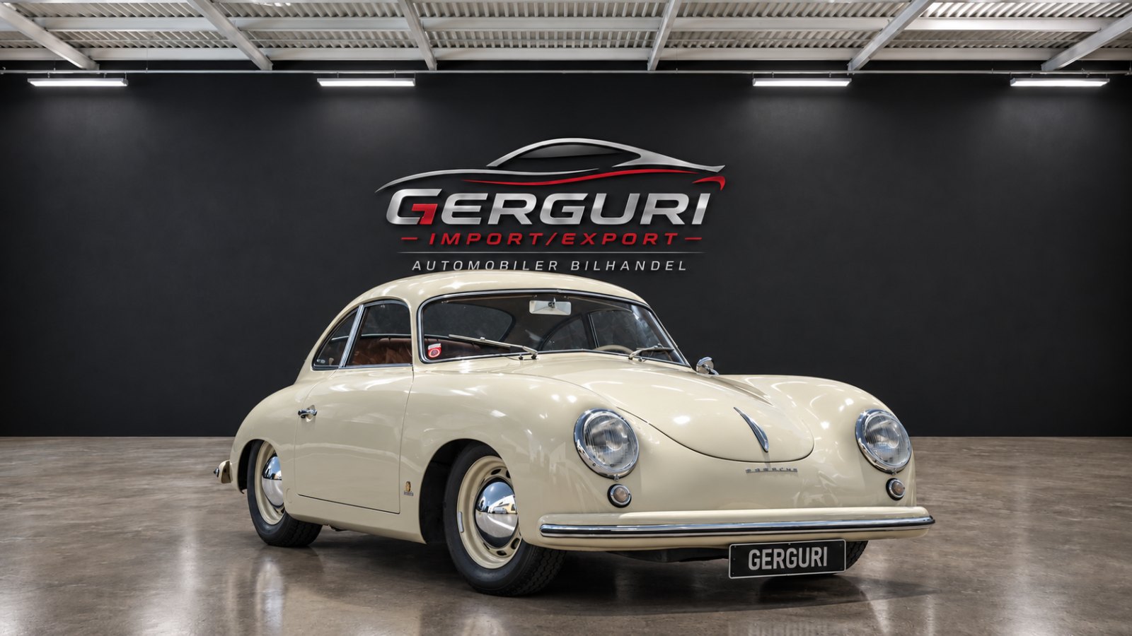 Porsche 356 pre-A 1500 S Knickscheibe
